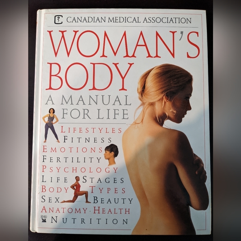 3/$20 Woman's Body: A Manual for Life Book by Miriam Stoppard